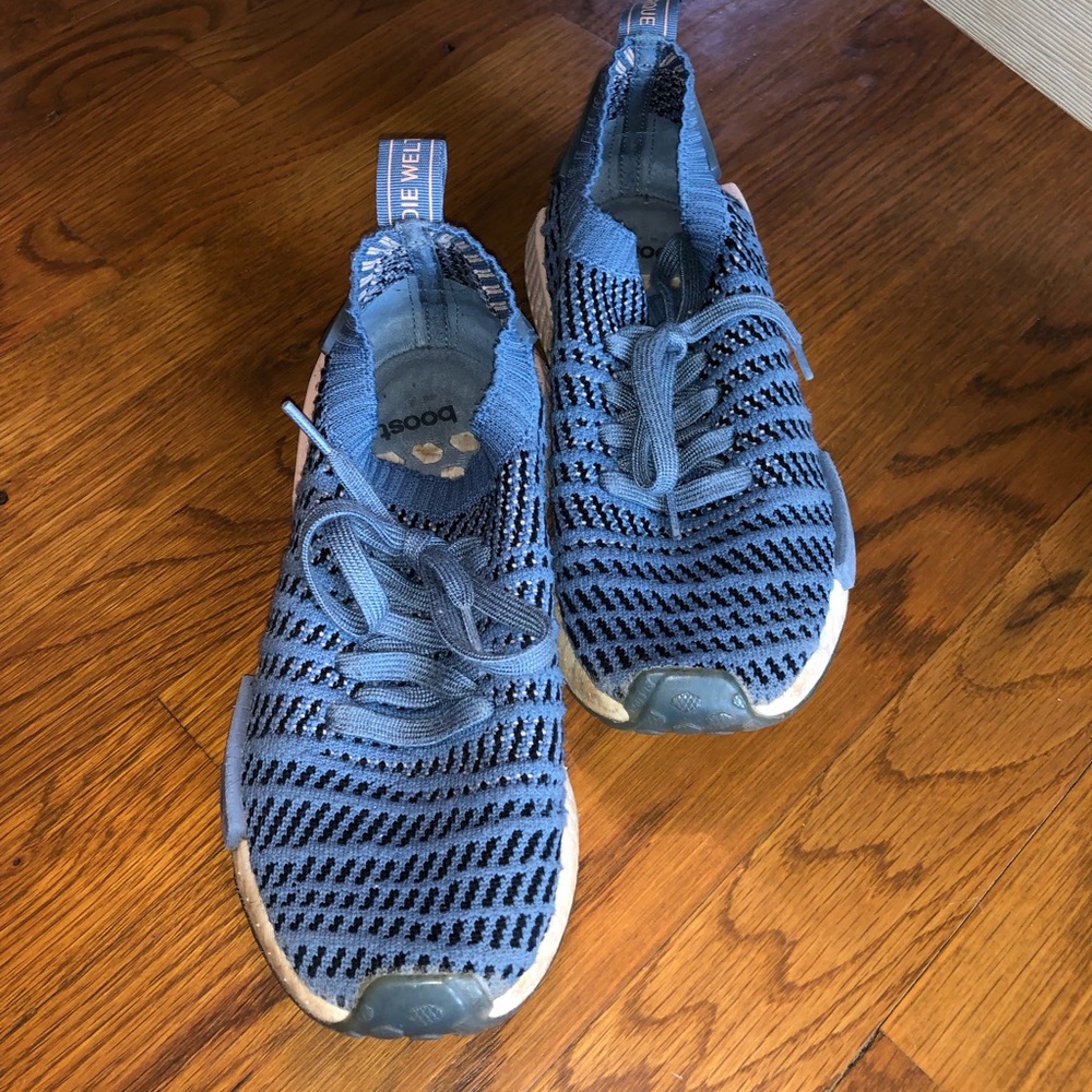 Adidas nmd athletic shoes!